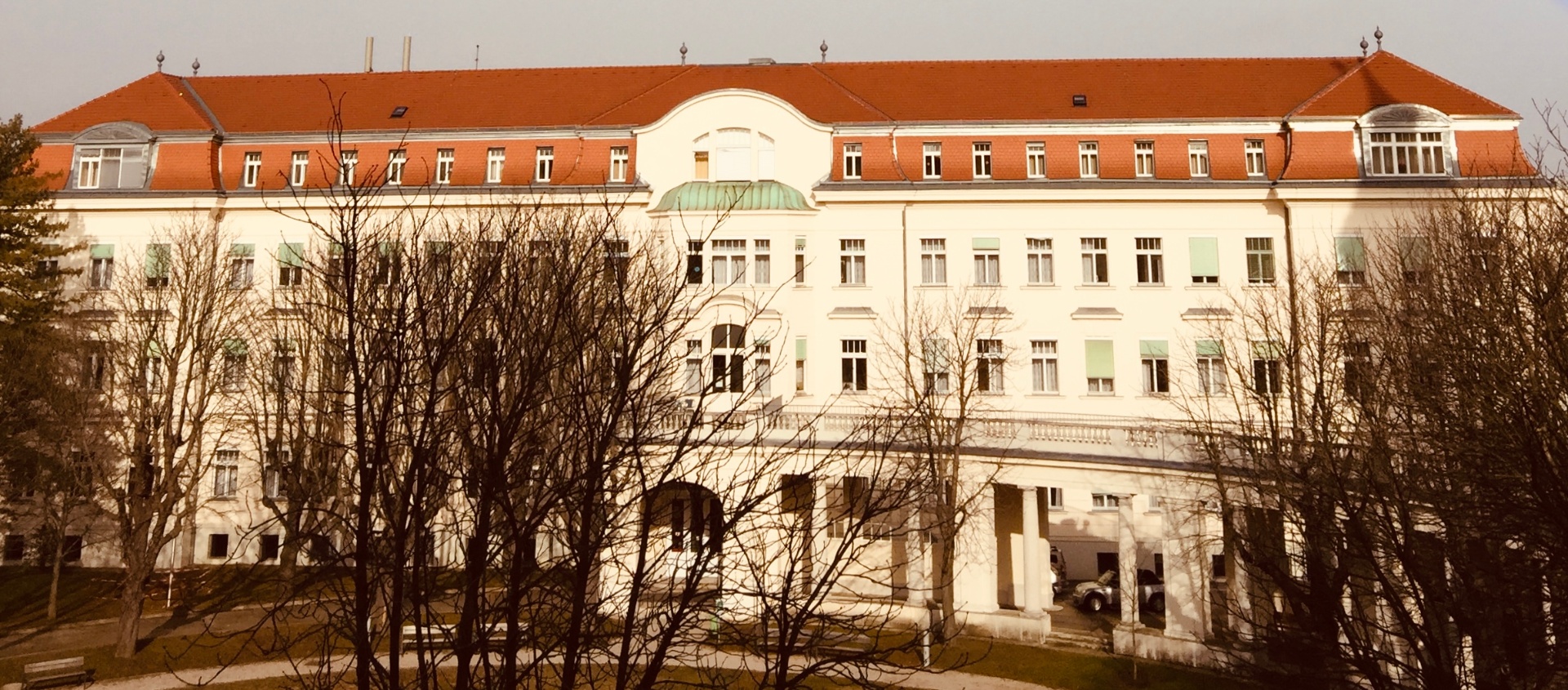 Orthopädisches Spital Speising mit Regenbogen